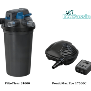 kit filtration sous pression ecobassin