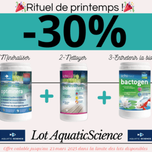 Lot 3 produits AquaticScience -30%