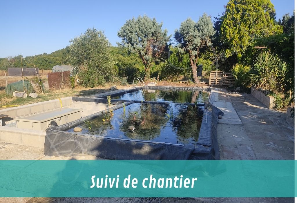 nos services autour du bassin de jardin