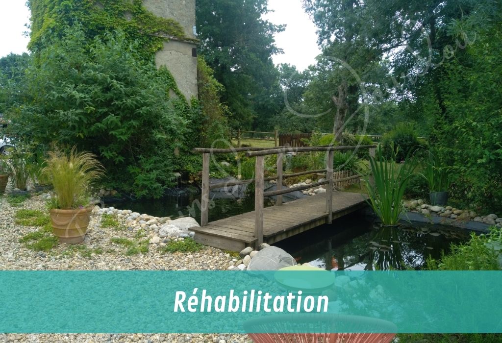 nos services autour du bassin de jardin