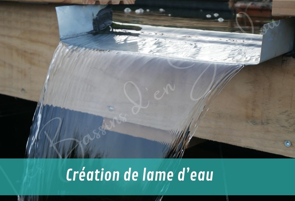 nos services autour du bassin de jardin
